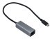 I-TEC USB-C Metal Gigabit Ethernet Adapter 1x USB-C auf RJ-45 LED-Anzeige kompatible mit Thunderbolt 3