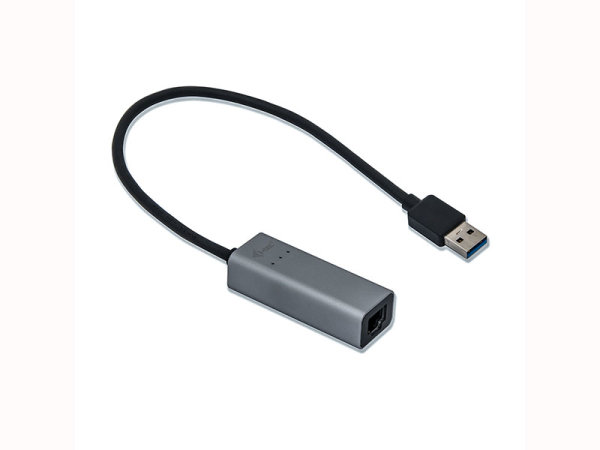 I-TEC USB 3.0 Metal Gigabit Ethernet Adapter 1x USB 3.0 auf RJ-45 LED-Anzeige fuer Notebook Tablet PC Windows Mac Linux Android