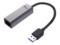 I-TEC USB 3.0 Metal Gigabit Ethernet Adapter 1x USB 3.0 auf RJ-45 LED-Anzeige fuer Notebook Tablet PC Windows Mac Linux Android