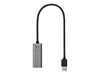 I-TEC USB 3.0 Metal Gigabit Ethernet Adapter 1x USB 3.0 auf RJ-45 LED-Anzeige fuer Notebook Tablet PC Windows Mac Linux Android