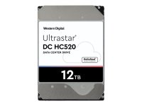 WESTERN DIGITAL Ultrastar DC HC520 8,9cm 3,5Zoll 26.1MM 12000GB 256MB 7200RPM SATA ULTRA 512E ISE