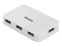 LINDY USB 3.1/3.0 Hub Basic 4 Port USB bus-powered oder self-powered