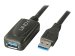 LINDY USB 3.0 Aktiv-Verlaengerung 5m unterstuetzt USB SuperSpeed-Transferraten bis max. 5Gbitps