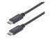 STARTECH.COM 2m 6ft USB C Cable - M/M - USB 2.0 - USB-IF Certified - USB-C Charging Cable - USB 2.0 Type C Cable