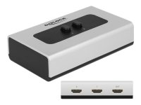 DELOCK Switch 2-port HDMI manuell