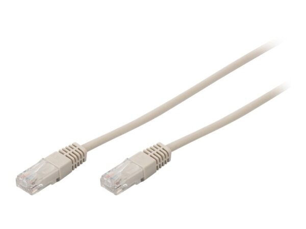 DIGITUS CAT 5e U-UTP Patchkabel Cu PVC AWG 26/7 Länge 0,25 m Farbe Grau