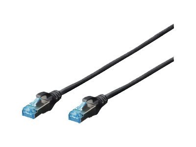 DIGITUS CAT 5e SF-UTP Patchkabel PVC AWG 26/7 Länge 2 m Farbe Schwarz