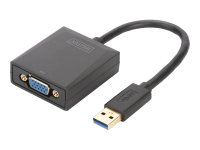 DIGITUS USB 3.0 auf VGA Adapter Eingang USB Ausgang VGA...