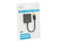 DIGITUS USB 3.0 auf VGA Adapter Eingang USB Ausgang VGA Auflösung bis zu 1080p