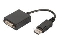 DIGITUS DisplayPort Adapterkabel DP - DVI 24+5 St/Bu...