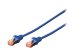 DIGITUS CAT 6 S-FTP Patchkabel Cu LSZH AWG 27/7 Länge 10 m Farbe Blau