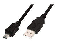 ASSMANN USB 2.0 Anschlusskabel Typ A - mini B (5pin)...