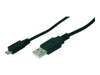 ASSMANN USB Anschlusskabel Typ A - mikro B St/St 1,0m USB...