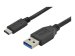 ASSMANN USB Type-C Anschlusskabel Type-C - A St/St 1,0m Super Speed sw