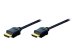 ASSMANN HDMI High Speed Anschlusskabel Typ A St/St 10,0m m/Ethernet Full HD 60p gold sw