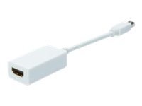 ASSMANN DisplayPort Adapterkabel mini DP - HDMI Typ A...