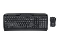 LOGITECH MK330 Wireless Combo 2.4GHZ Black Central (DE)