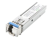 DIGITUS 1.25 Gbps BiDi WDM SFP Module Up to 20km with DDM...