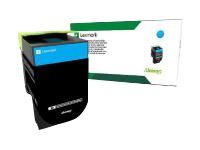 LEXMARK 3K Return Program Tonerpatrone Cyan CS/CX317 417 517