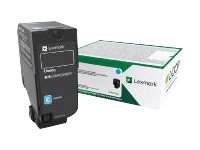 LEXMARK 10K Return Program Tonerpatrone Cyan CS/CX727 CS728