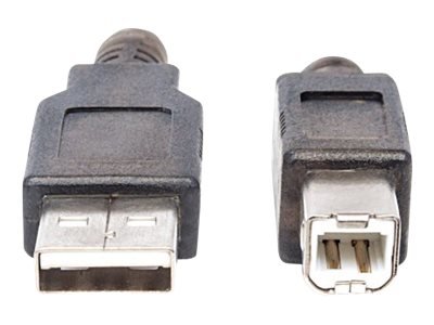 MANHATTAN Hi-Speed USB 2.0 aktives Kabel A Stecker / B Stecker 15 m Erweitert und verstaerkt das Signal zu jedem USB Geraet