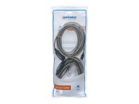 MANHATTAN Hi-Speed USB 2.0 aktives Kabel A Stecker / B Stecker 15 m Erweitert und verstaerkt das Signal zu jedem USB Geraet