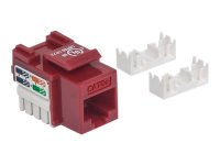 INTELLINET Cat5e Modularbuchse rot UTP Keystone Jack...