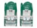 INTELLINET Cat6aPro Kabel Cat7 Rohkabel 0,25m gruen RJ45 Vollkupfer LS0H halogenfrei AWG 26 vergoldete Kontakte 10 Gigabit