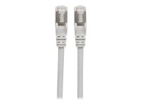 INTELLINET Cat6aPro Kabel Cat7 Rohkabel 0,25m grau RJ45...