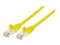 INTELLINET Cat6aPro Kabel Cat7 Rohkabel 1m gelb  RJ45...