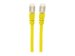 INTELLINET Cat6aPro Kabel Cat7 Rohkabel 1m gelb  RJ45 Vollkupfer LS0H halogenfrei AWG 26 vergoldete Kontakte 10 Gigabit