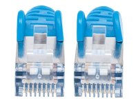 INTELLINET Cat6aPro Kabel Cat7 Rohkabel 1,5m blau RJ45 reines Kupfer LS0H halogenfrei AWG 26 vergoldete Kontakte 10 Gigabit