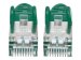 INTELLINET Cat6aPro Kabel Cat7 Rohkabel 10m gruen RJ45 reines Kupfer LS0H halogenfrei AWG 26 vergoldete Kontakte 10 Gigabit