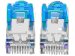 INTELLINET Cat6aPro Kabel Cat7 Rohkabel 3m blau RJ45 reines Kupfer LS0H halogenfrei AWG 26 vergoldete Kontakte 10 Gigabit