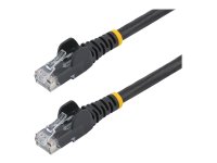 STARTECH.COM 10m Black Cat5e Patch Cable with Snagless RJ45 Connectors - Long Ethernet Cable - 10 m Cat 5e UTP Cable