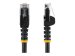 STARTECH.COM 10m Black Cat5e Patch Cable with Snagless RJ45 Connectors - Long Ethernet Cable - 10 m Cat 5e UTP Cable