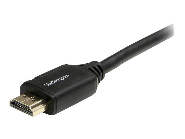 STARTECH.COM 2m 6 ft Premium High Speed HDMI Cable with Ethernet - 4K 60Hz - Premium Certified HDMI Cable - HDMI 2.0 - 30AWG