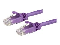 STARTECH.COM 3 m Purple Cat6 Patch Cable with Snagless RJ45 Connectors - Cat6 Ethernet Cable - 3m Cat 6 UTP Cable