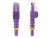 STARTECH.COM 3 m Purple Cat6 Patch Cable with Snagless RJ45 Connectors - Cat6 Ethernet Cable - 3m Cat 6 UTP Cable