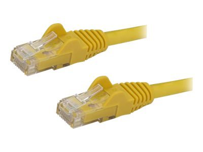 STARTECH.COM 5m Yellow Cat6 Patch Cable with Snagless RJ45 Connectors - Long Ethernet Cable - 5 m Cat 6 UTP Cable