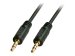 LINDY Premium Audiokabel mit 3,5mm Klinkenstecker 1m