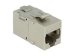 DELOCK Keystone Modul RJ45 Buchse > RJ45 Buchse Cat.6A Metall