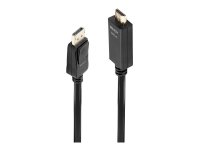 LINDY Kabel DisplayPort/HDMI 4K30 DP: passiv 2m DP Stecker an HDMI Stecker