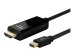 LINDY Kabel Mini DisplayPort/HDMI 4K30 DP: passiv 3m mDP Stecker an HDMI Stecker