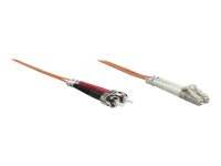 INTELLINET LWL Kabel LC/ST OM1 1m orange 62,5/125um Duplex Multimode