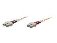 INTELLINET LWL Kabel SC/SC OM1 1m orange 62,5/125um Duplex Multimode