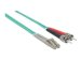 INTELLINET LWL Kabel LC/ST OM3 3m aqua 50/125um Duplex Multimode