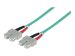 INTELLINET LWL Kabel SC/SC OM3 2m aqua 50/125um Duplex Multimode