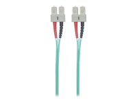 INTELLINET LWL Kabel SC/SC OM3 5m aqua 50/125um Duplex...