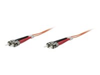 INTELLINET LWL Kabel ST/ST OM1 2m orange 62,5/125um Duplex Multimode